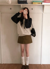 Casual Mood Raglan Sweat Shirt (3color)