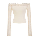 Selene Lace Off Shoulder Top