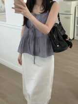 Pintuck Lace Bustier (3 colors)