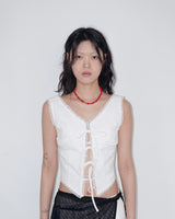 Bold various coral necklace