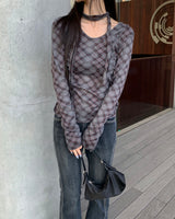 Check scarf T