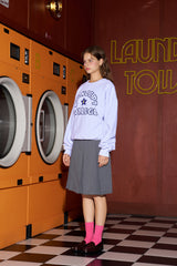 ハンドロゴスウェット／アッシュグレー [Unisex]