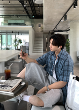 Look Glass Summer Daily Soft Check Short Sleeve Shirt