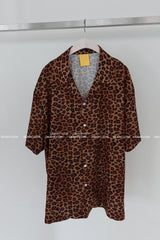 [UNISEX] Leopard Hawaiian shirt