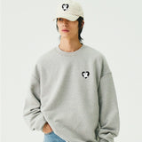 [UNISEX] Bear Black Heart Embroidered Ball Cap
