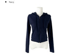 Gazelle Slim Fit Crop Hood Zip-Up