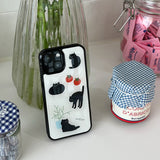 mew cat epoxy bumper case