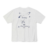 D.O.F ピグメントハーフTシャツ_Ivory