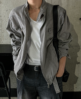 インアウトUネックシルク長袖Tシャツ