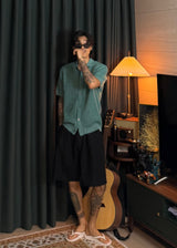 Cool Linen Bermuda Wide Shorts 4COLOR