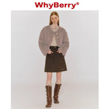Why Berry 23AW "Butter Hymn" ミルクイエローファーコート