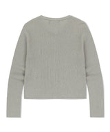 HAND STITCH CROP CARDIGAN