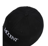 MUCENT シグニチャーレタリングロゴボールキャップ