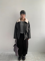 Pilance Quilted Fur Collar Jacket