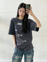 We Love ルーズフィットTシャツ