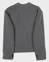 ユースオーバーフィットクロップブレザー(3color)