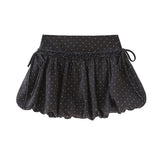 コーデュロイドットフリルスカート 233175949