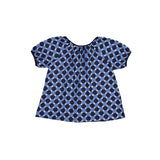 Cocktail Dot Blouse (Blue)