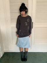 26FW★ [BAONHAUS] ヘイディン パッチ オーバー ロングスリーブ Tシャツ