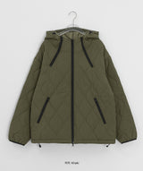 [unisex] Belcott Two-Way Quilting Hood Padding Jumper