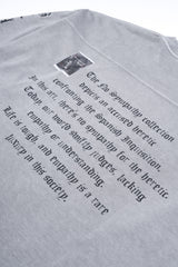 BBD クラッシュドフェイスピグメントロングtシャツ