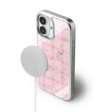 [MADE]Peach TTURUBY MagSafe Glass Bumper Phone Case