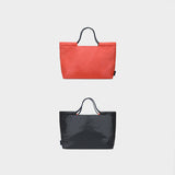 TYVEK FLEXIBLE BAG - Red Orange & Dark Gray (MEDIUM)