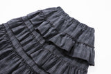 Triple Frill Mid Skirt