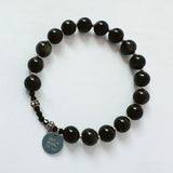 GEM STONE OBSIDIAN BRACELET