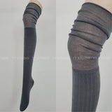 See-through high socks