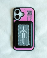 【MADE】 【+MagSafe】 タトゥー | バンパーケース - フクシア