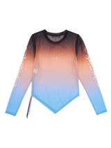 サンセットトライバルメッシュTシャツ