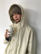 モヘアストライプビーニー (4color)