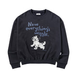 WIGGLE SWEATSHIRTS (CHARCOAL)
