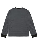 Symbol Logo Stripe T-Shirt Charcoal