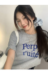 パルフェコットンルーズフィット半袖Tシャツ