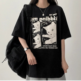 ブリングキャットボクシーフィットショートスリーブTシャツ