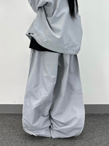 piping balloon track pants