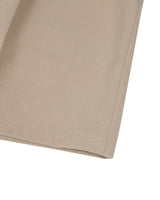 (belt presentation) Cotton Bermuda Pants