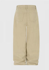French incision wide pants (3 colors)