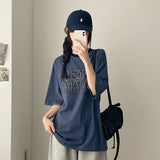 バブルレタリング カラリング半袖Tシャツ(3 colors)