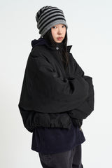 コーティングクロップパディングブルゾン