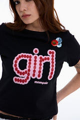 PIN BUTTON * POLKA DOT