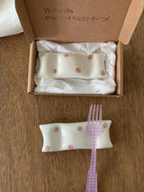 mellow Tomato cotton pillow