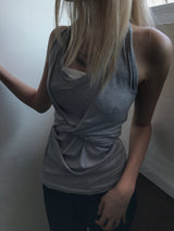 WRAP HALTERNECK SLEEVELESS