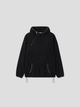 フォイルフリースディアゴナルハーフジップ 4C