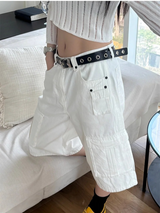 [Unisex] Multi cargo bermuda pants(4color)