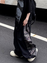 waki camo wide pants