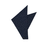 Star Square Scarf (navy)