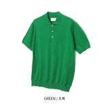 ASCLO Washable Collar Short Sleeve Knit (14color)